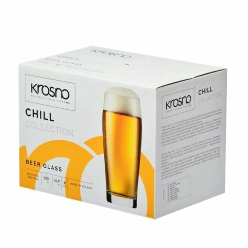 KROSNO Chill Weizengläser Biergläser, 6er-Set, 500 Ml – Bild 6