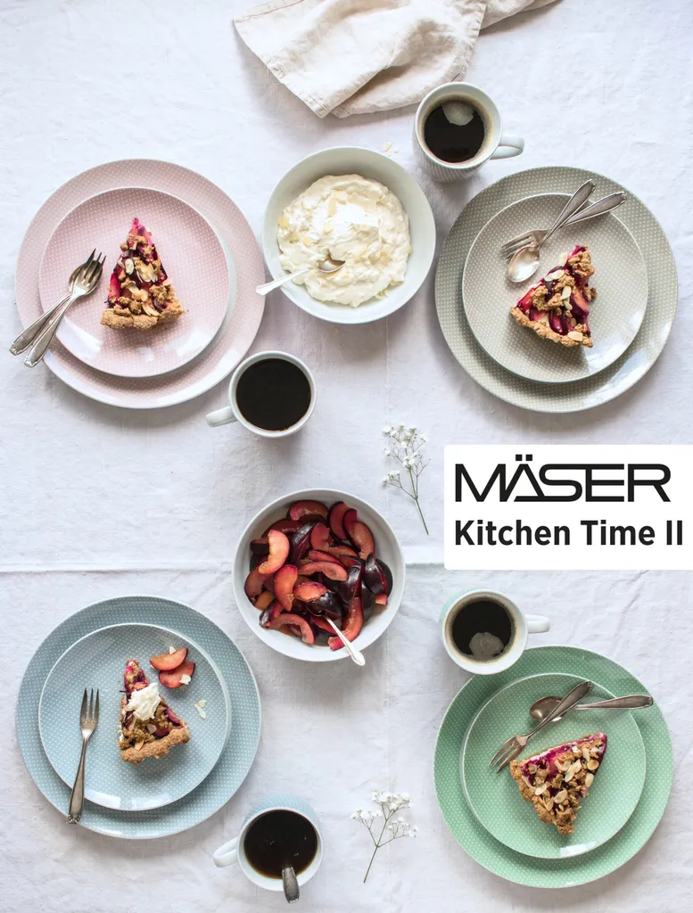 Mäser 931565 Kombiservice Kitchen Time II Für 4 Personen, Porzellan, Grün (1 Set, 16-teilig) – Bild 8