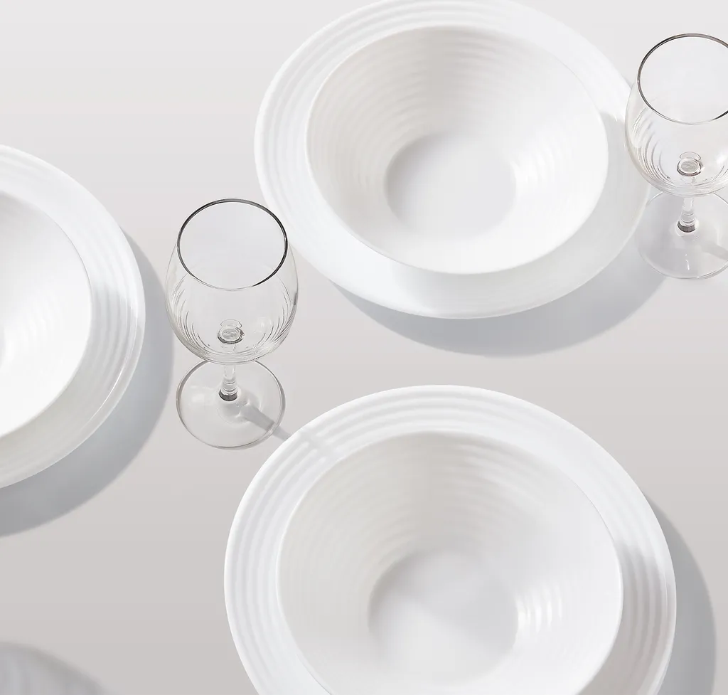 Tafelservice Geschirrset Luminarc Harena 41-tlg. Essservice Hartglas 12 Personen – Bild 4