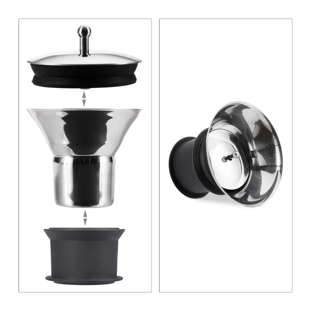 Relaxdays Glaskaraffe 1,5 Liter Bauchig – Bild 6