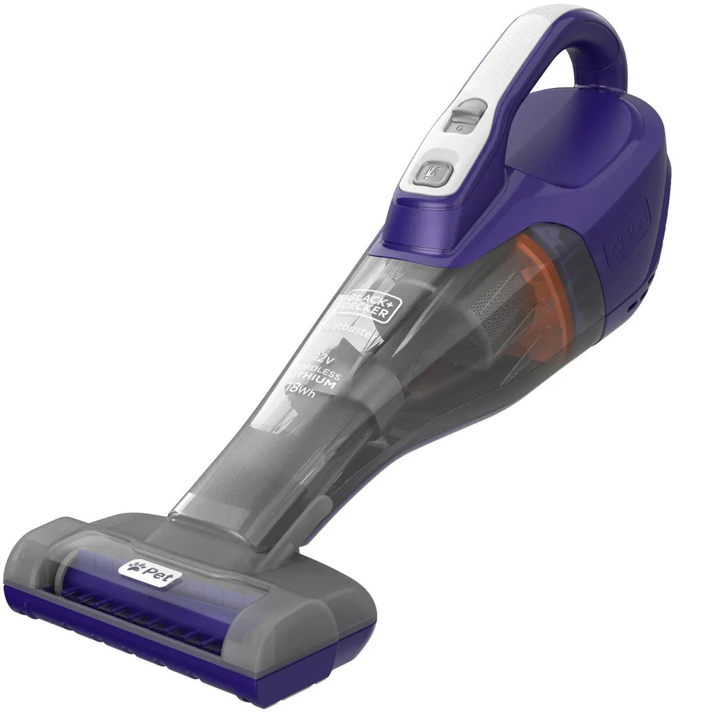 Black & Decker DVB315JP Dustbuster Pet, Violett/titanium – Bild 5