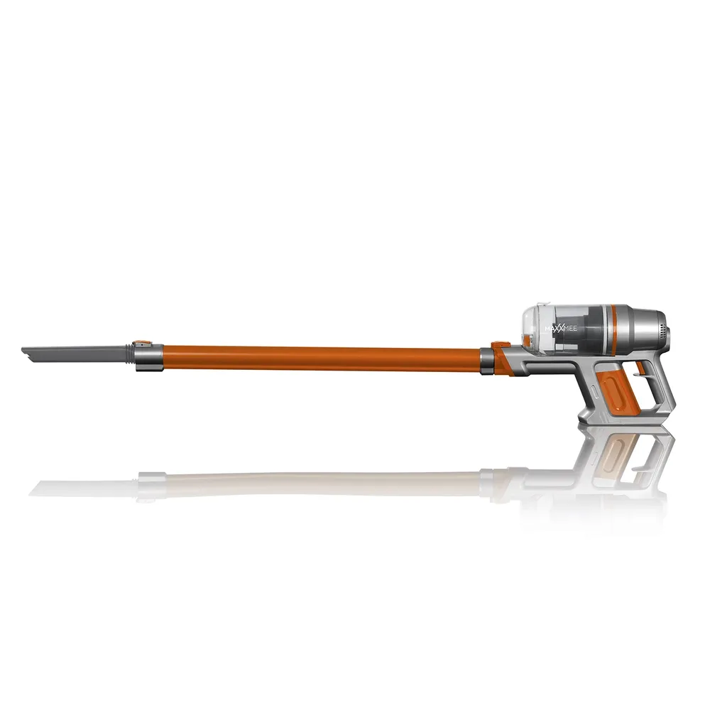 MAXXMEE Akku-Zyklon-Staubsauger Pet Star - Orange/silber Staubsauger Beutellos Akku Zyklon Bodenstaubsauger Kabellos 2in1 Tierhaare – Bild 3