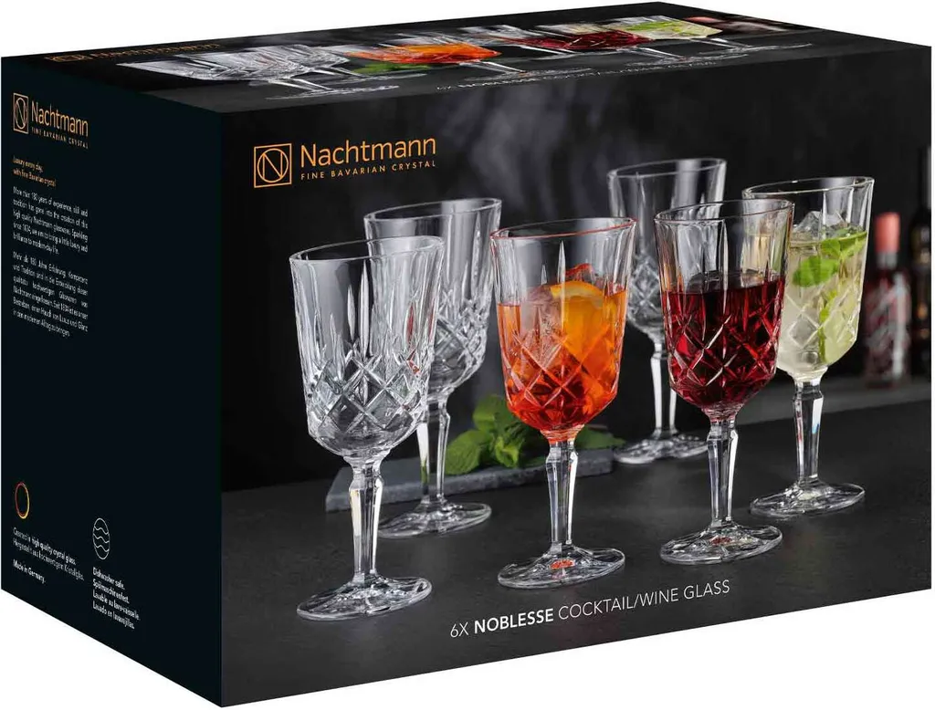 Nachtmann Cocktail Weinglas Set 6 Noblesse 104895 – Bild 4