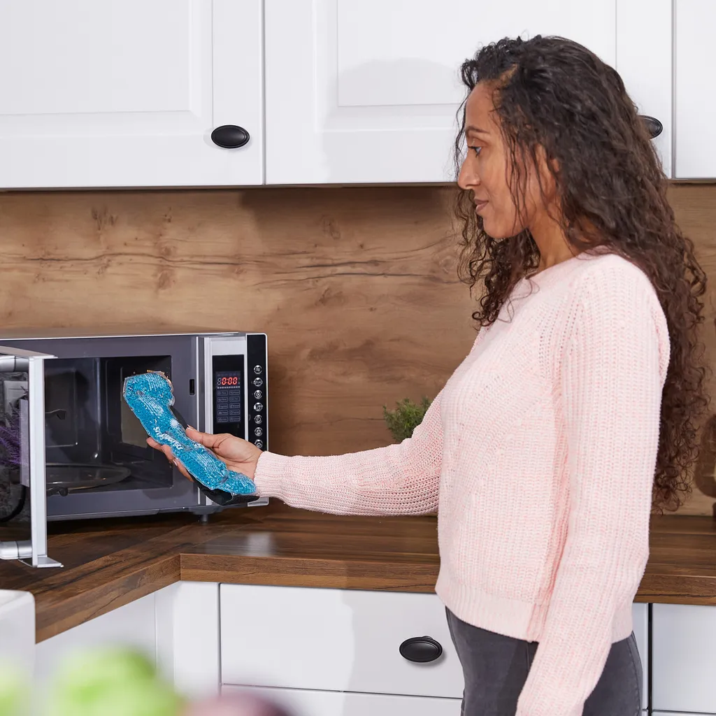 Relaxdays Kühlpads Kopf Im 4er Set – Bild 5