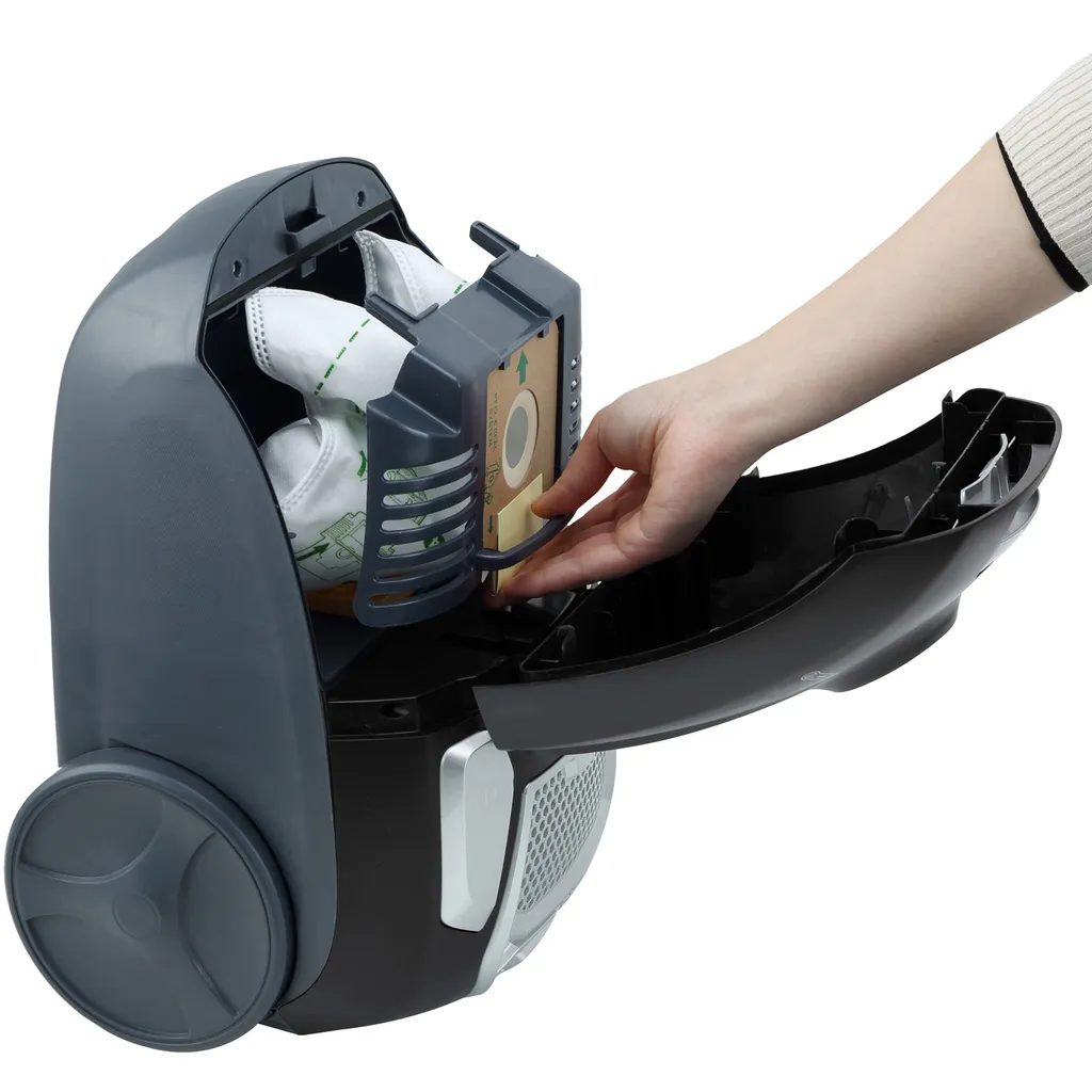 Hoover 39001512 Brave BV71 BV 20011 ECO Bodenstaubsauger + Parkettdüse, 700 W, Schwarz – Bild 9