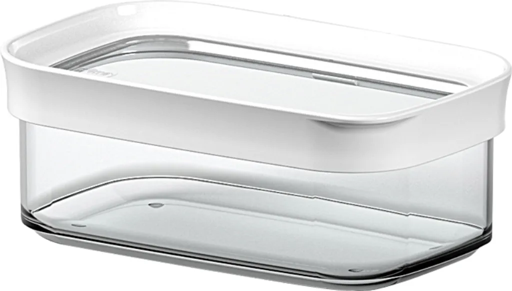 Emsa Trockenvorratsdose OPTIMA 0,45 Liter Transparent / Weiß – Bild 2