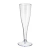 500 Tradingbay24 Stiel-Gläser Für Sekt, PS 0,1 L Ø 5 Cm, 17,5 Cm Glasklar TbU95422 Sektgläser Einweggläser