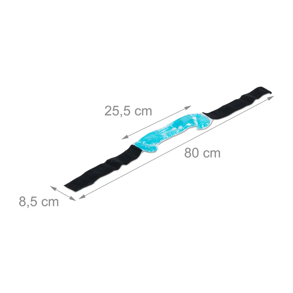 Relaxdays Kühlpads Kopf Im 4er Set – Bild 4