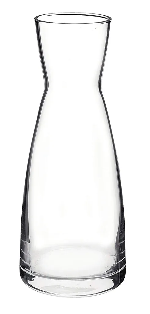 Karaffe, Wasserkaraffe, Glas, Transparent, 0.5 L, Ø 8.4 Cm, Höhe: 20.4 Cm