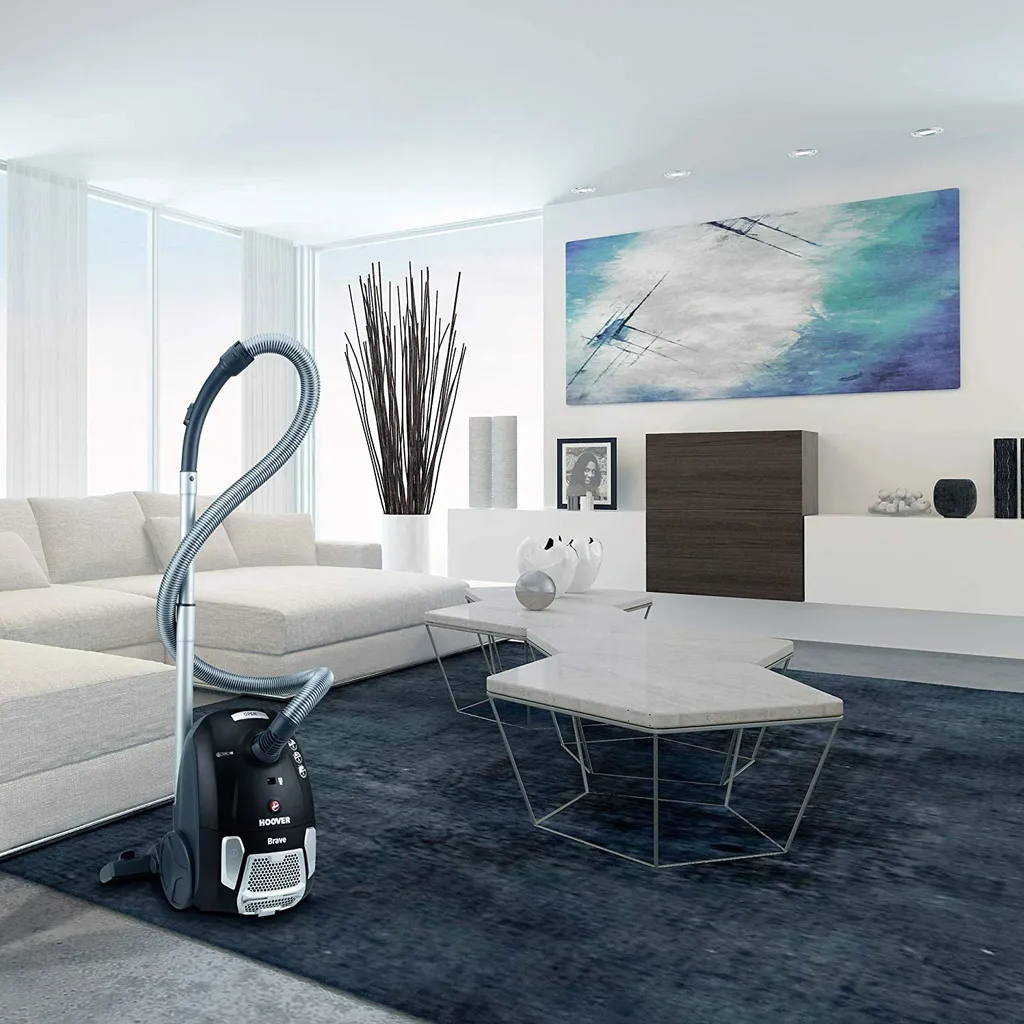 Hoover 39001512 Brave BV71 BV 20011 ECO Bodenstaubsauger + Parkettdüse, 700 W, Schwarz – Bild 13