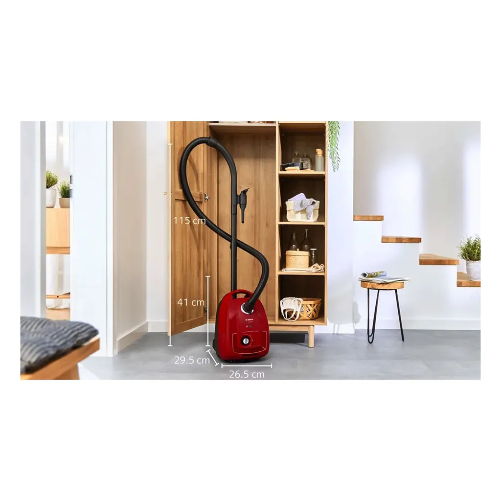 Bosch SDA Bodenstaubsauger BGD38RD1H Rt – Bild 7