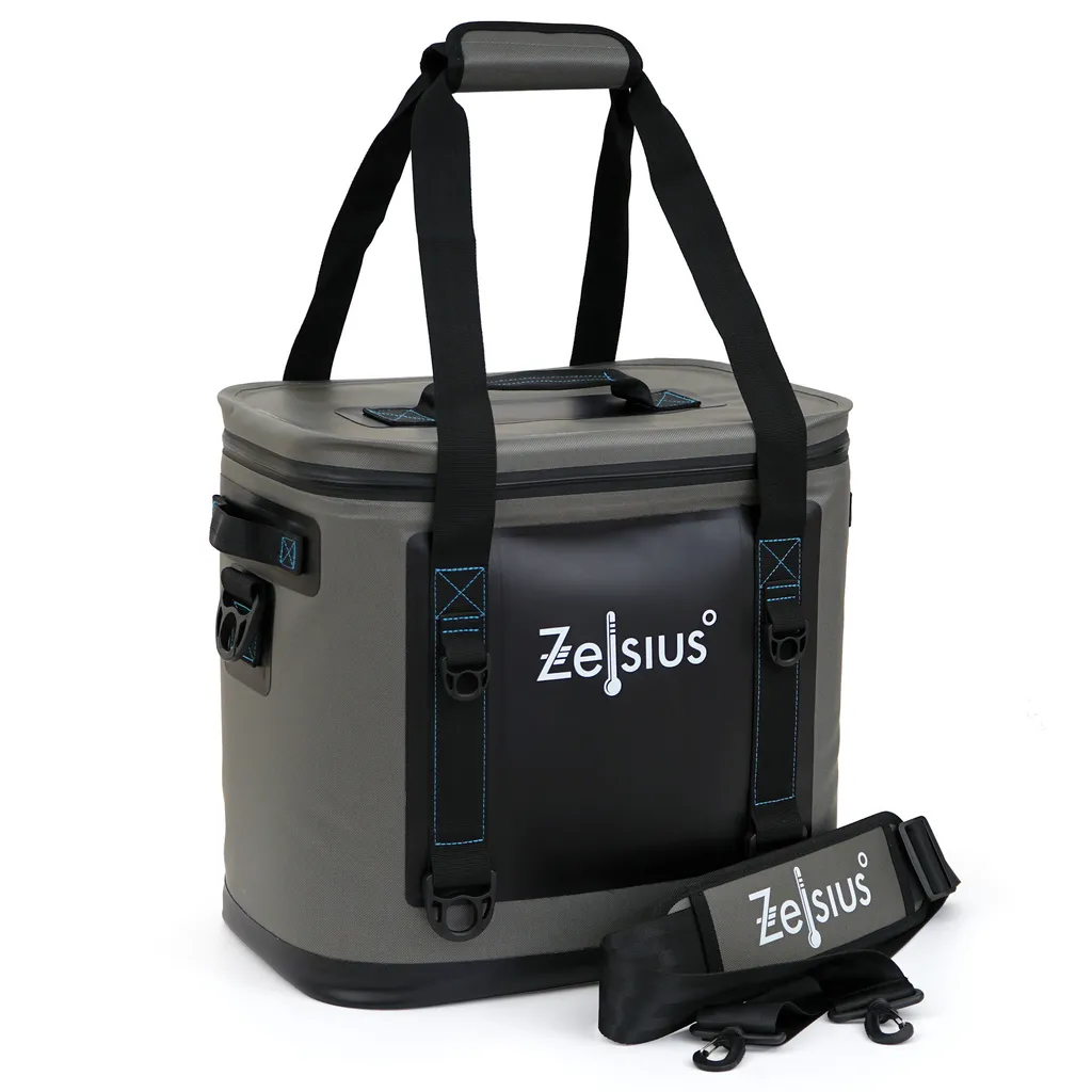 Zelsius Soft Kühltasche Grau 20 Liter | Leicht Und Wasserdicht – Bild 2