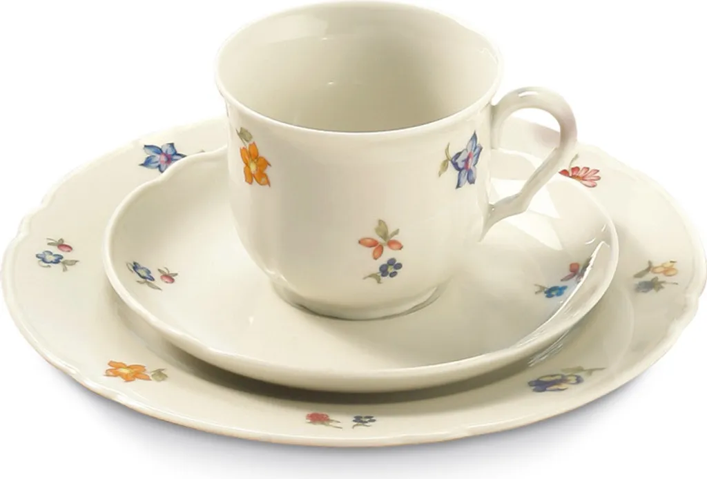 Seltmann Kaffeeservice 18 Tlg Marie-Luise Elfenbein 44714 Porzellan – Bild 11