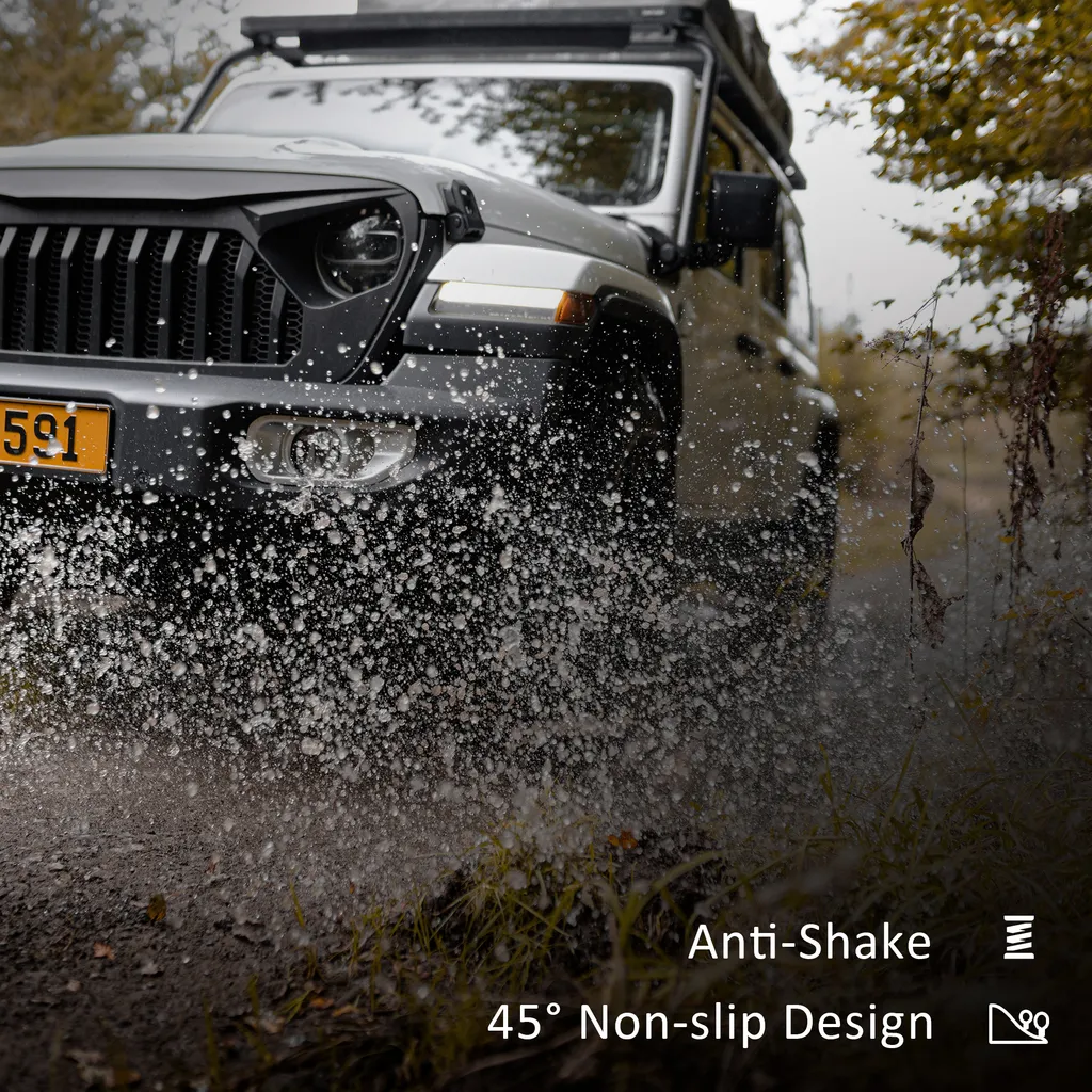 Merax Elektrisch Kühlbox Mit Kompressor 31.5L Schwarz, Mini Kühlschrank Tragbar Kühlleistung Bis -20° C, Gefrierbox 12/24 V Und 230 V Für Büro, Auto, Camping, Garten – Bild 10