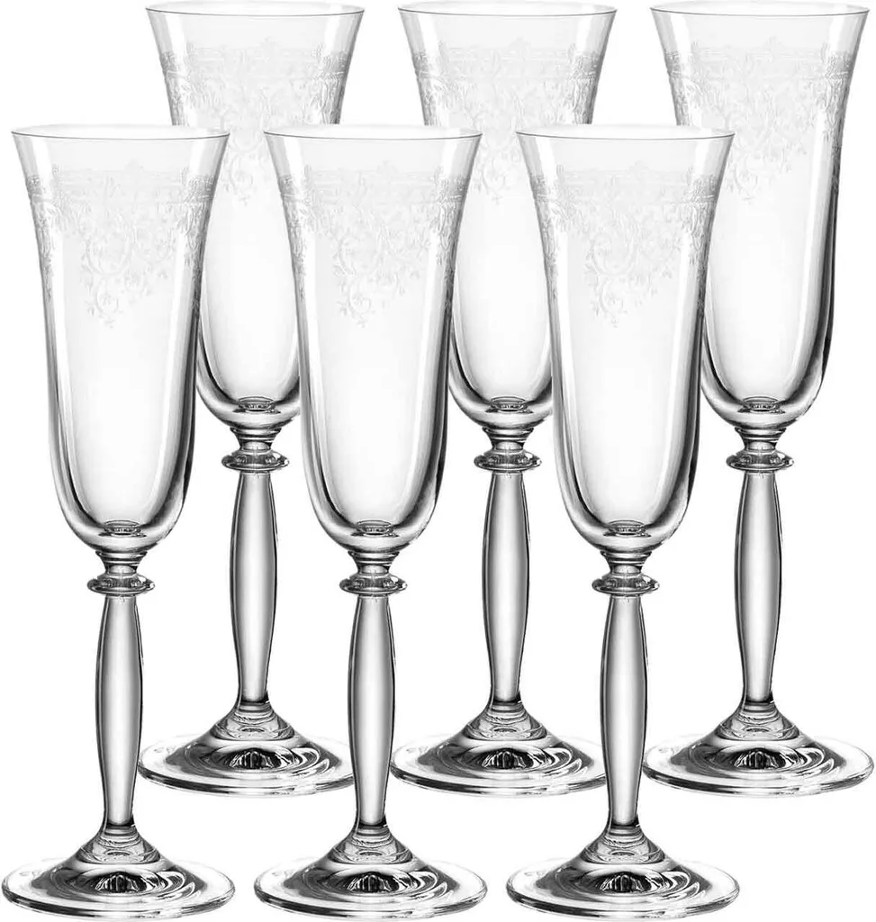 Montana: :avalon Sektglas, 6er Set, Champagnerglas, Sektflöte, Sektkelch, Proseccoglas, Sekt Glas, 120 Ml, 037966 – Bild 7