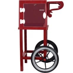 Syntrox Untergestell Popcornwagen Für Popcorn Maker Mit Zwei Reifen