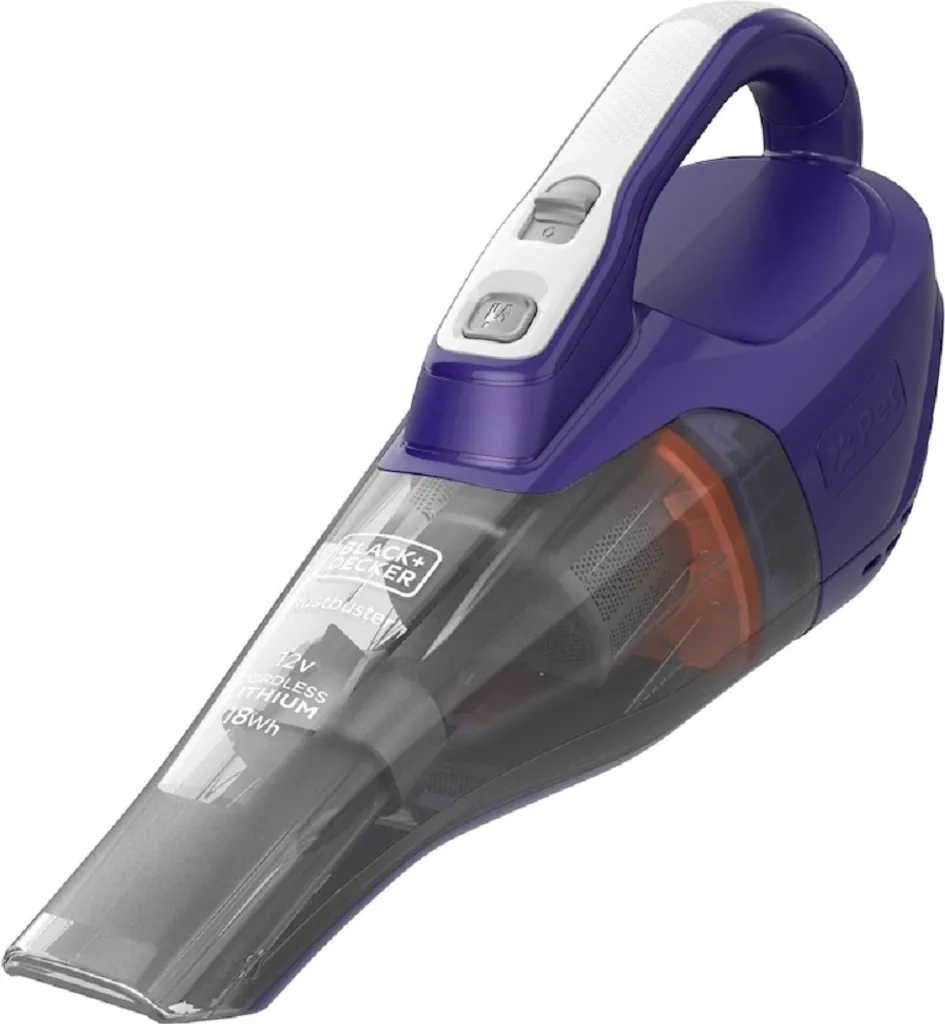 Black & Decker DVB315JP Dustbuster Pet, Violett/titanium – Bild 2