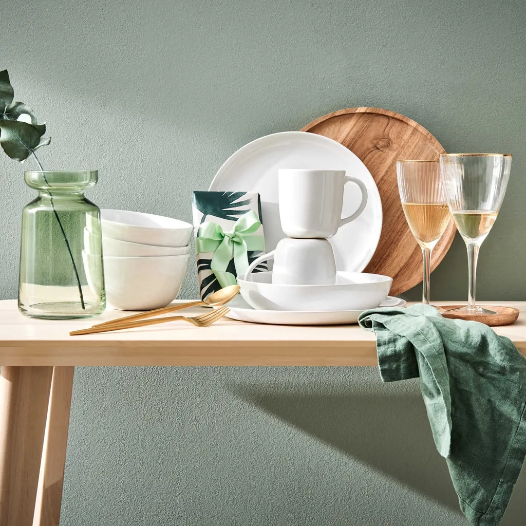 BUTLERS GOLDEN TWENTIES 4x Weingläser Mit Goldrand Und Rillen 280ml – Bild 9