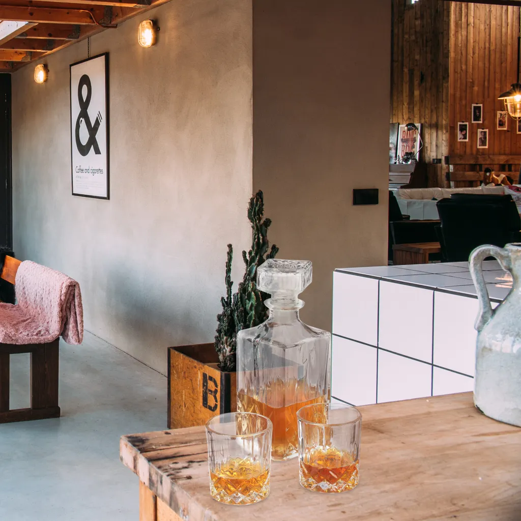 Relaxdays Whisky Set Aus Karaffe Und Gläsern – Bild 3