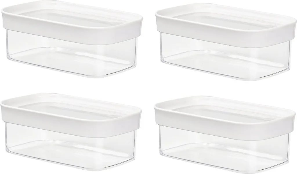 Emsa Trockenvorratsdose OPTIMA 0,45 Liter Transparent / Weiß – Bild 10