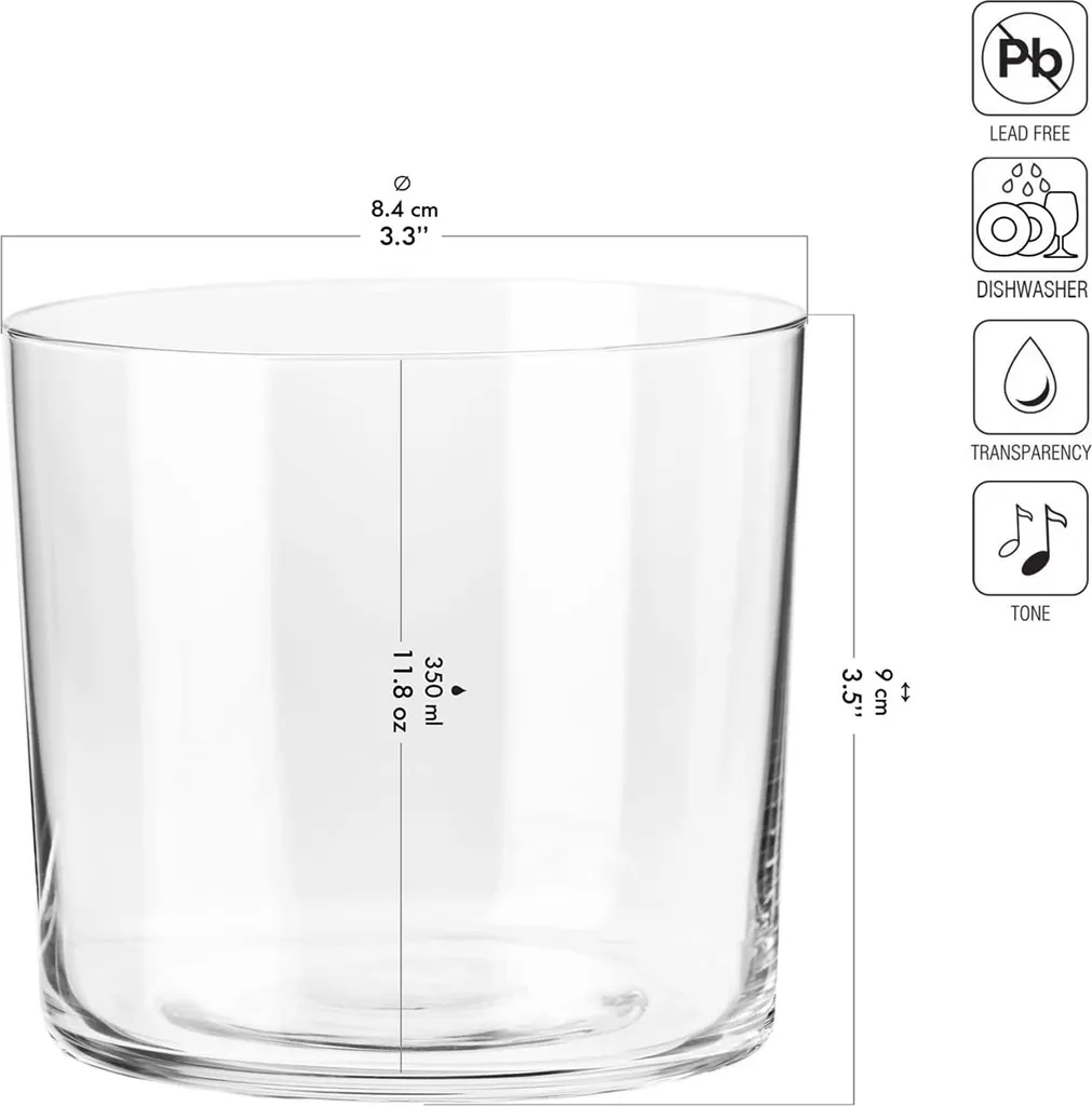 KROSNO Mixology Cidergläser, 6er-Set, 350 Ml – Bild 2