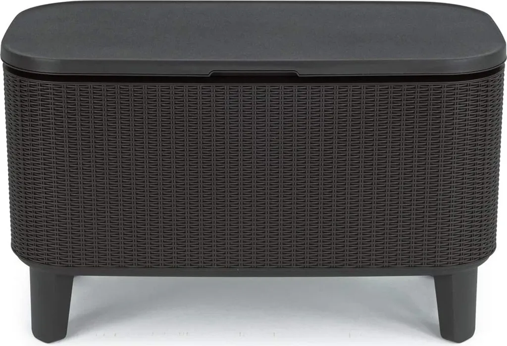 Keter Garden Bar 2in1 Tisch, Bar Mit Kühlbehälter Bevy Cool Bar Rattan – Bild 2