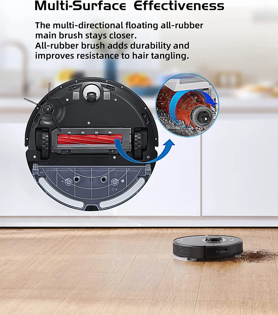 Roborock Q7 Max Staubsauger Saugroboter Kehrroboter 4200Pa Sonic LiDAR EU Schwarz (S5 MAX Update) – Bild 9