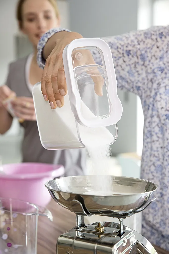 Emsa Trockenvorratsdose OPTIMA 0,45 Liter Transparent / Weiß – Bild 12