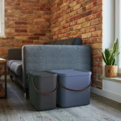 ROTHO Aufbewahrungssystem 40 L ALBULA, Farbe:Cappuccino