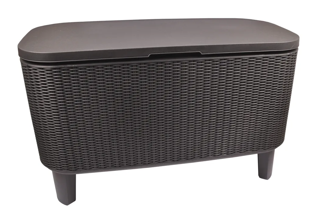 Keter Garden Bar 2in1 Tisch, Bar Mit Kühlbehälter Bevy Cool Bar Rattan – Bild 12