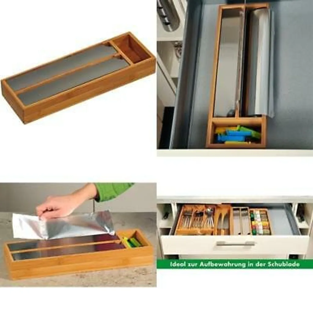 KESPER Folienspender Für Die Schublade -er Bambus 58040 – Bild 7