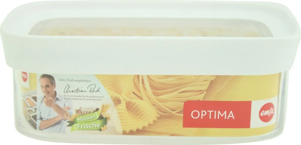 Emsa Trockenvorratsdose OPTIMA 0,45 Liter Transparent / Weiß – Bild 6