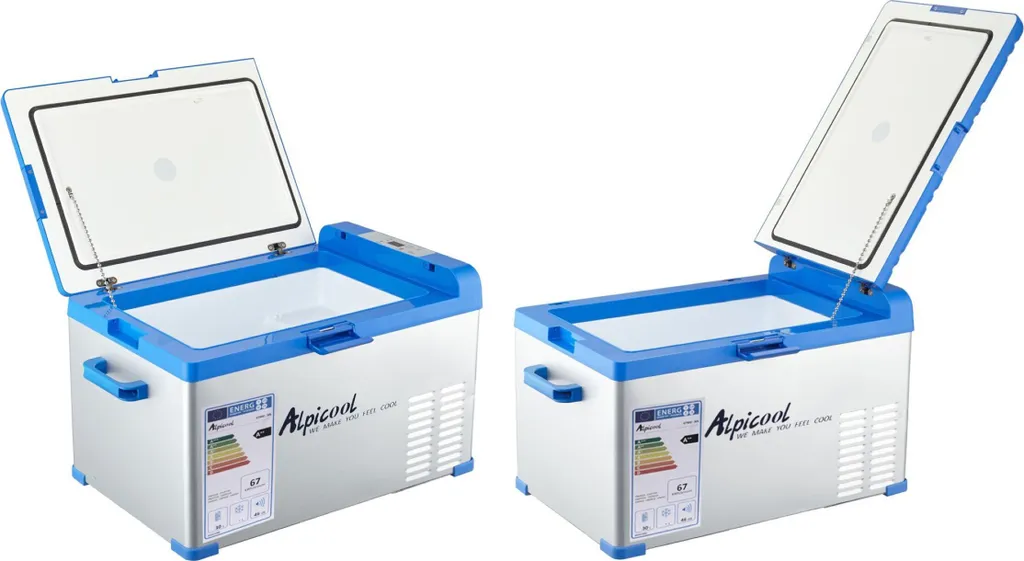 Compass 07090 - Kühlbox ALPICOOL Mit Kompressor 30l 230/24/12V -20°C BLAU – Bild 5