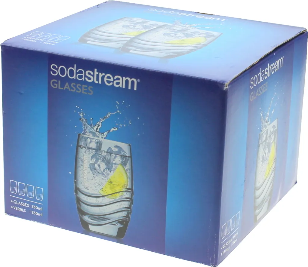 Sodastream Trinkglas 4er-Pack, Passend Zu Sodastream-Glaskaraffen – Bild 6