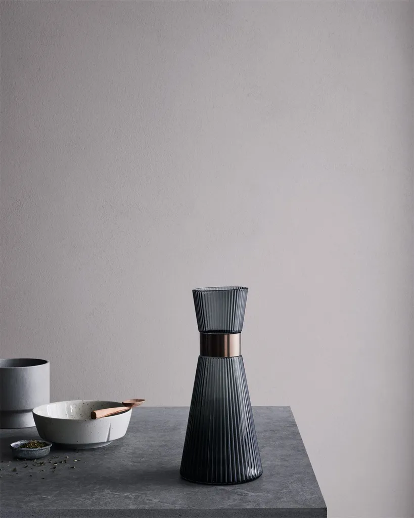 Rosendahl GRAND CRU MOUTHBLOWN Wasserkaraffe Smoke – Bild 6