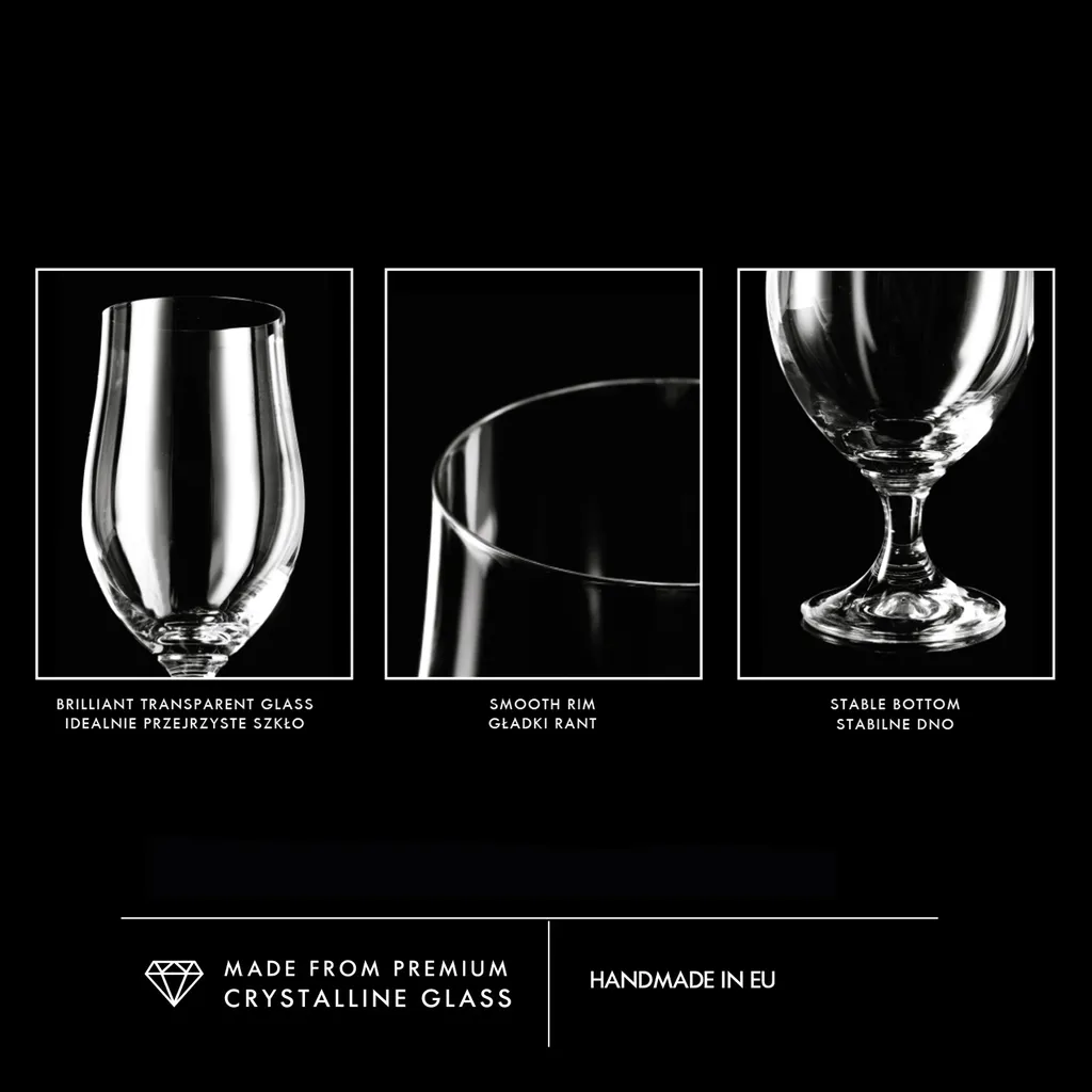 KROSNO Harmony Lager Biergläser, 6er-Set, 500 Ml – Bild 11