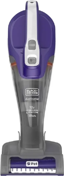 Black & Decker DVB315JP Dustbuster Pet, Violett/titanium