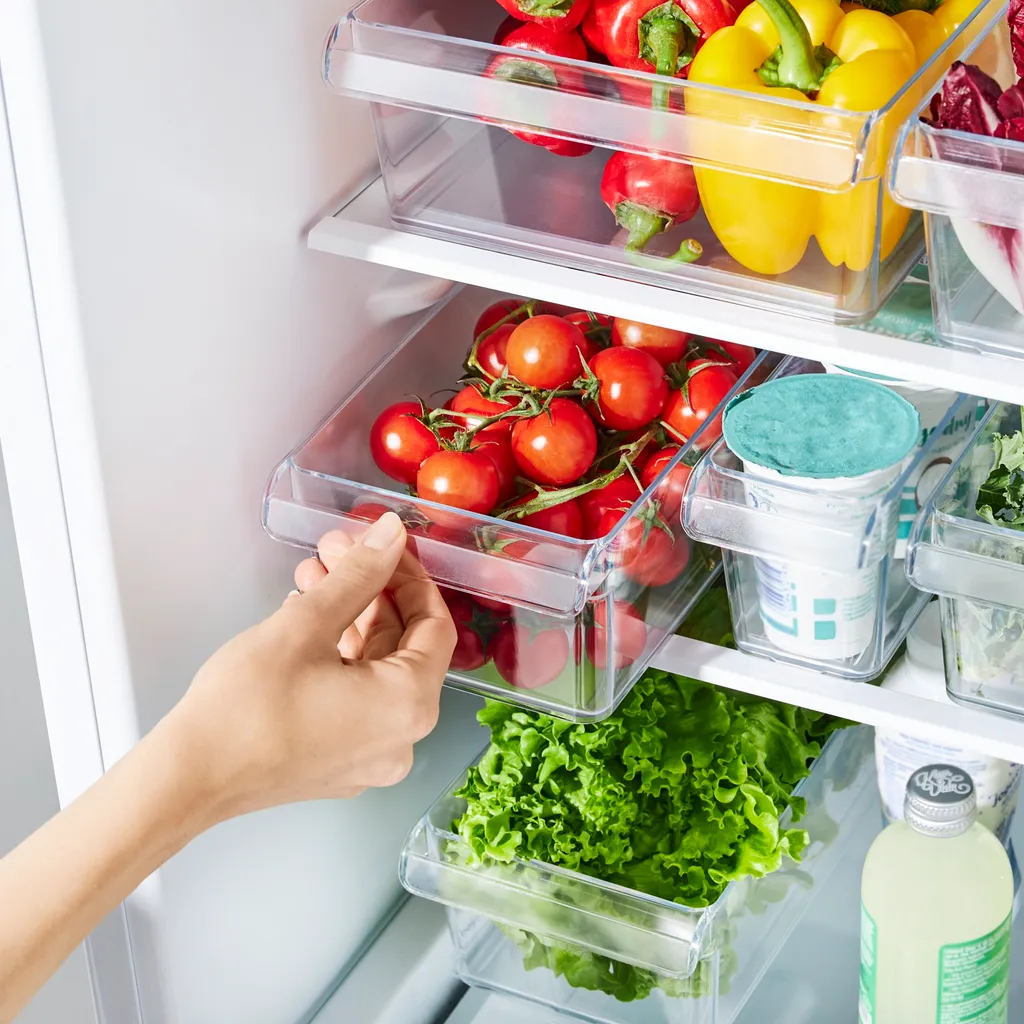 ROTHO SET Kühlschrankorg. PP 3 Tlg. MB LOFT, Farbe:Transparent – Bild 2