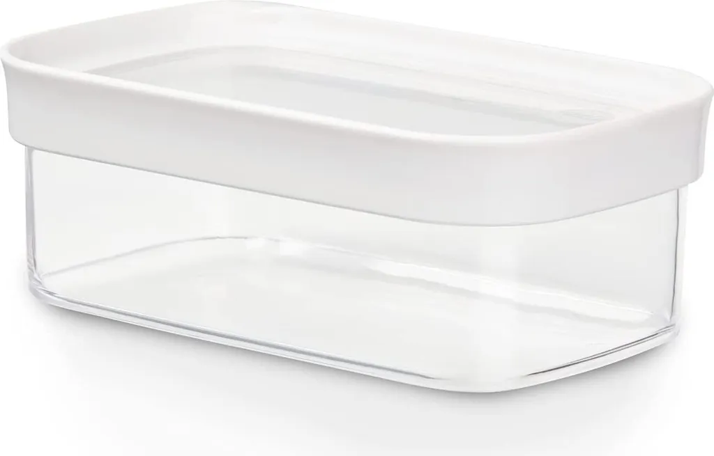 Emsa Trockenvorratsdose OPTIMA 0,45 Liter Transparent / Weiß