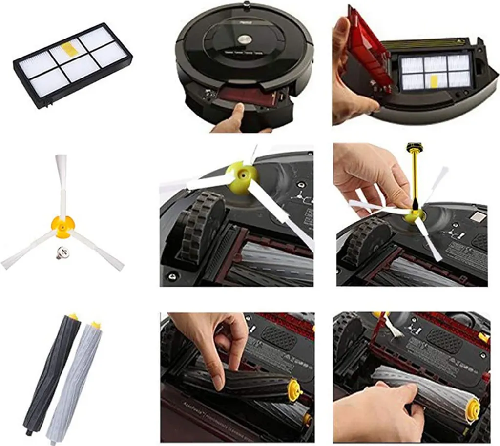 Ersatzteile 8er Set Für IRobot Roomba 800/900 Serie – Bild 2