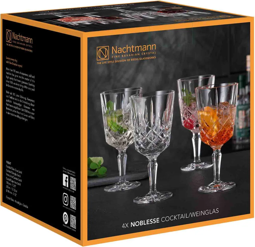 NACHTMANN Cocktail/Weinglas Noblesse 355ml 4er Set 1 Stck. 801366 (EKB) – Bild 10