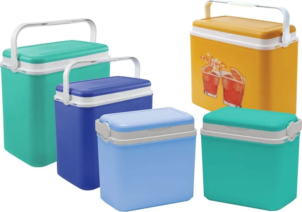 Kühlbox | Passive Kühlbox | Kühltasche 10 Liter, Farbe: Türkis – Bild 4