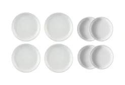 Set 8-tlg. - Trend Weiß - Thomas - 4 X Speiseteller + 4 X Frühstücksteller