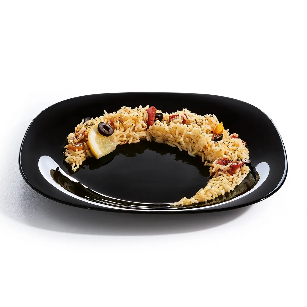 Geschirr Luminarc Carine Glas Schwarz-Weiß (19 Pcs) – Bild 6