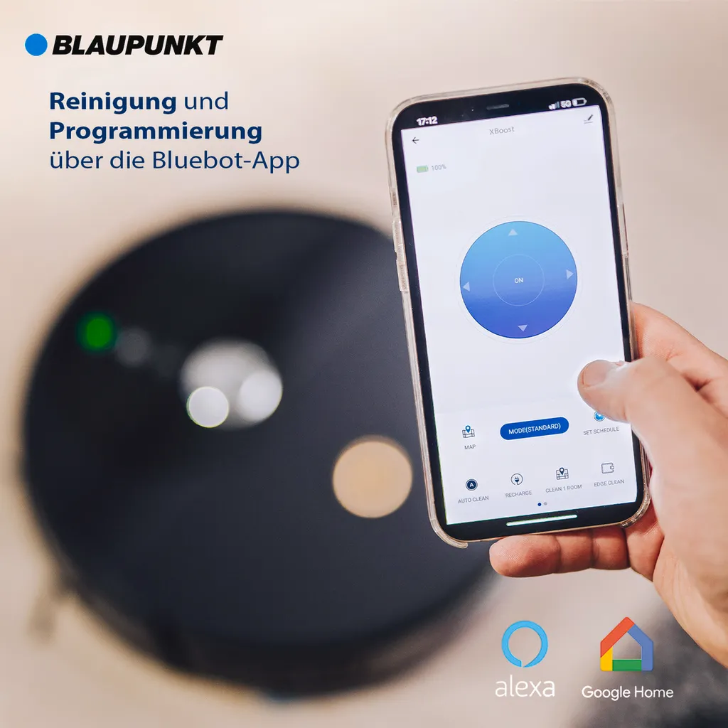 Blaupunkt XBOOST Roboterstaubsauger - Staubsaugerrobot Mit Moppfunktion – Bild 17