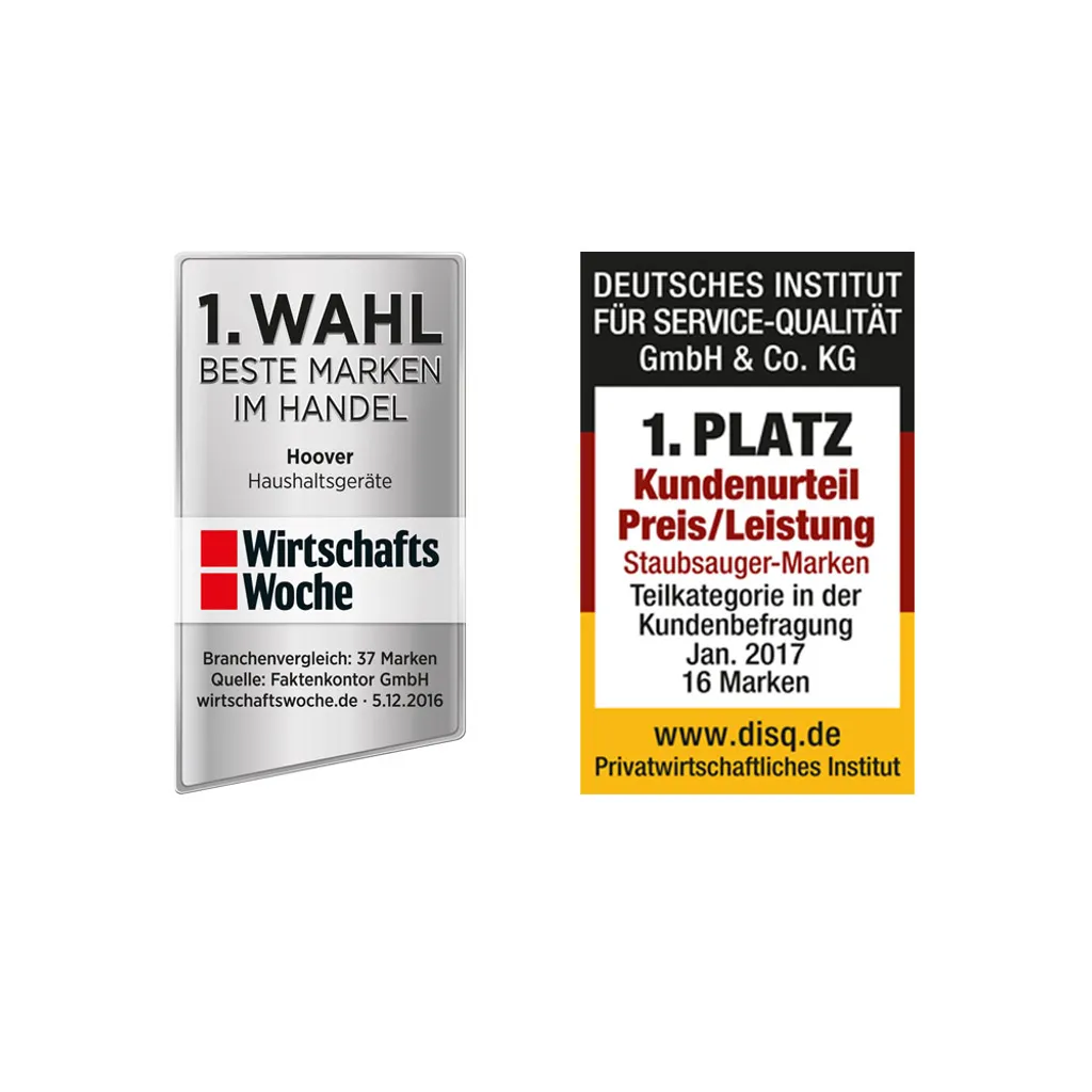 Hoover 39001512 Brave BV71 BV 20011 ECO Bodenstaubsauger + Parkettdüse, 700 W, Schwarz – Bild 16