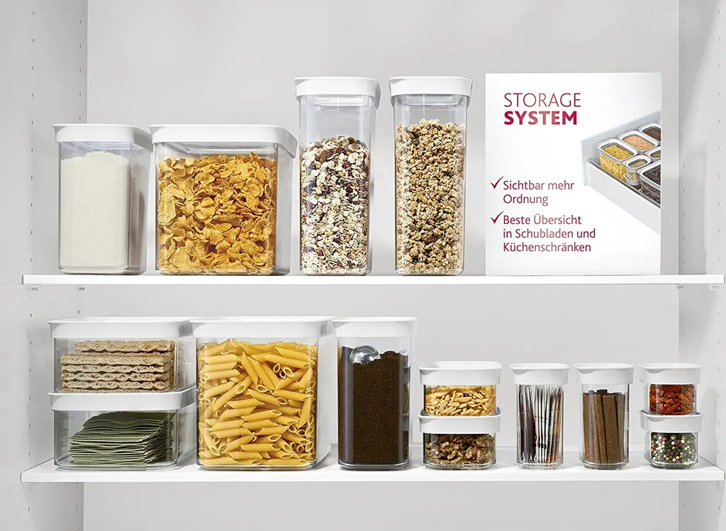 Emsa Trockenvorratsdose OPTIMA 0,45 Liter Transparent / Weiß – Bild 13