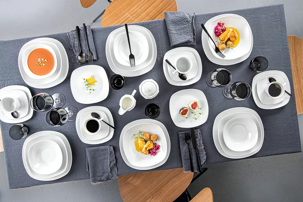 Sänger Kombiservice Bilgola Aus Porzellan 86 Teilig Für 12 Personen – Bild 7