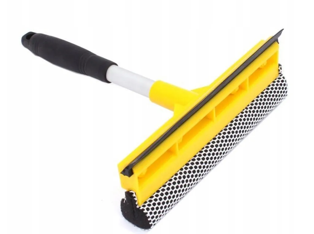 Gummi Fensterwischer Fensterputzer 8" Scheibenreiniger Griff 24cm BRADAS 3769 – Bild 3