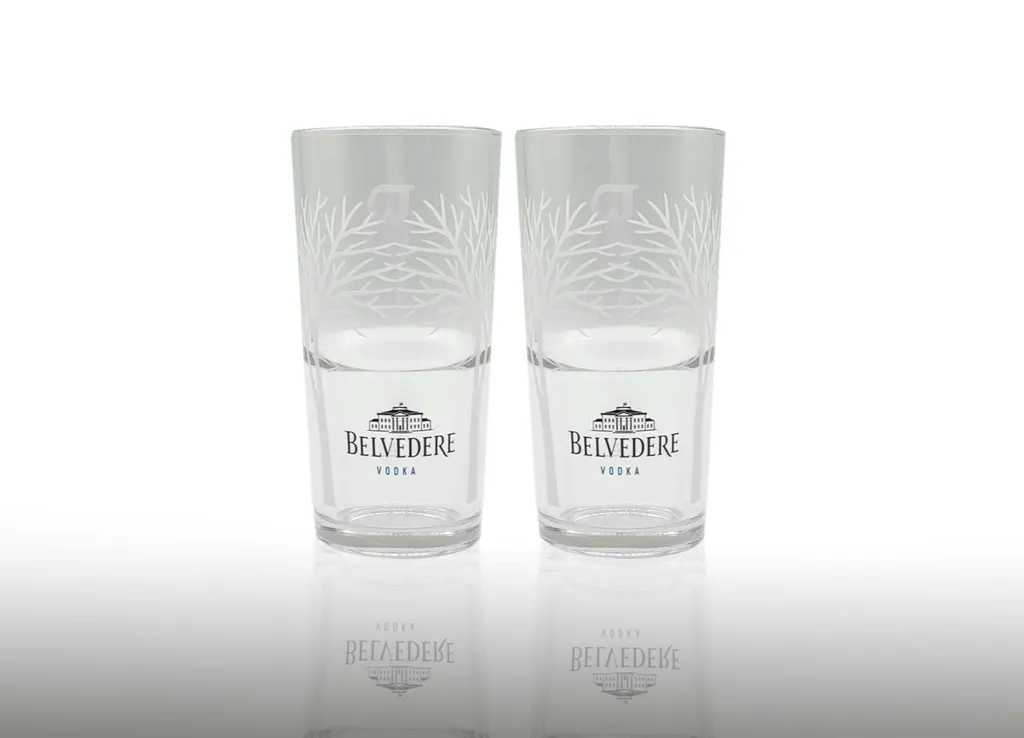 Belvedere 2er Set Longdrinkglas 2x Glas Gläser Set